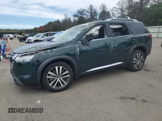 2022 Nissan Pathfinder Platinum с VIN 5N1DR3DK5NC262389, выставлен на аукционе Copart как лот 64742985 с пробегом 39 985 миль миль и Списание • Salvage title. История ставок и продаж доступна на DreamBid. Изображение 1.