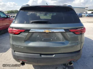 2022 Chevrolet Traverse LT Cloth with VIN 1GNERGKW9NJ172218, listed as a Copart auction lot 54129615 with 28,287 mi miles and Clean Title. Bid and sale history available at carsss.com. Image 6.