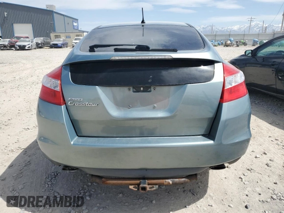 2010 Honda Accord Crosstour EX with VIN 5J6TF1H38AL004369, listed as a Copart auction lot 52634255 with 201,437 mi miles and Salvage Title. Bid and sale history available at carsss.com. Image 6.