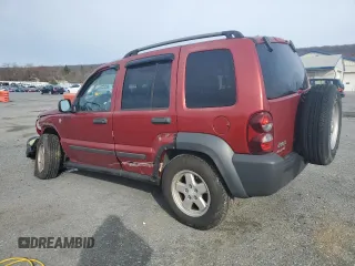 2006 Jeep Liberty Sport with VIN 1J4GL48K46W262073, listed as a Copart auction lot 51462605 with 102,220 mi miles and Salvage Title. Bid and sale history available at carsss.com. Image 2.