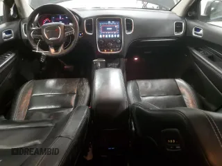 2018 Dodge Durango Citadel Anodized Platinum with VIN 1C4RDJEGXJC182877, listed as a Copart auction lot 83068134 with 84,545 mi miles and Salvage title. Bid and sale history available at DreamBid. Image 8.