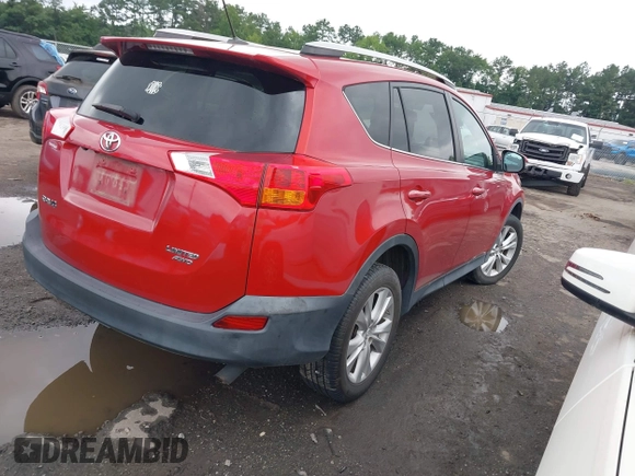 2015 Toyota RAV4 Limited with VIN 2T3DFREV8FW344351, listed as a IAAI auction lot 42703163 with 115,749 mi miles and . Bid and sale history available at DreamBid. Image 4.