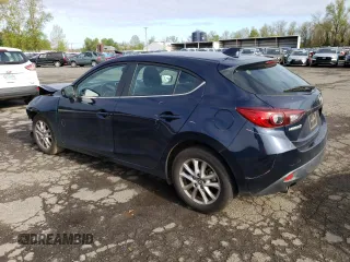 2015 Mazda 3 i Touring with VIN 3MZBM1L78FM235597, listed as a Copart auction lot 51717005 with 57,186 mi miles and Salvage title. Bid and sale history available at DreamBid. Image 2.