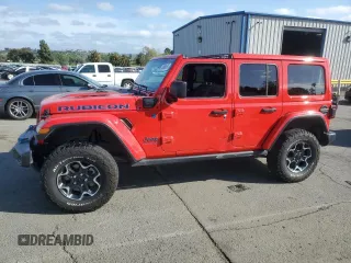 2023 Jeep Wrangler Rubicon z VIN 1C4JJXR60PW626138, wystawiony jako Copart lot #53669505 z przebiegiem 28 630 mil mil oraz Szkoda całkowita • Salvage title. Historia ofert i sprzedaży dostępna na DreamBid. Obrazek 1.