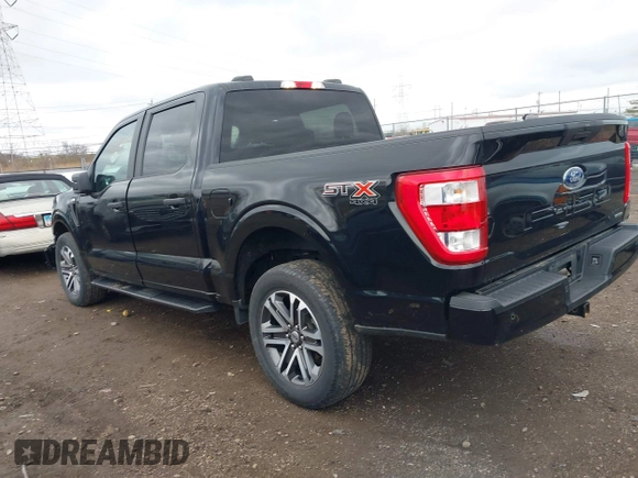 2021 Ford F-150 XL with VIN 1FTEW1EP9MKE37070, listed as a IAAI auction lot 41843951 with 69,679 mi miles and . Bid and sale history available at DreamBid. Image 3.