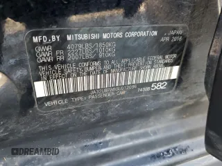 2016 Mitsubishi Lancer GT with VIN JA32U8FW8GU012096, listed as a Copart auction lot 43469075 with 77,115 mi miles and Salvage Title. Bid and sale history available at carsss.com. Image 14.