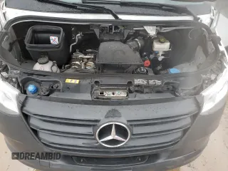 2023 Mercedes-Benz Sprinter Cargo with VIN W1Y4NCHY8PT121099, listed as a Copart auction lot 80552444 with 50,805 mi miles and Non Repairable. Bid and sale history available at carsss.com. Image 12.