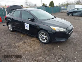 2016 Ford Focus SE with VIN 1FADP3F23GL280843, listed as a IAAI auction lot 41917538 with 125,392 mi miles. Bid and sale history available at carsss.com. Image 1.