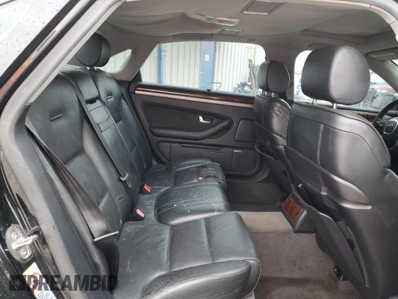 2006 Audi A8 4.2L with VIN WAUML44E46N015129, listed as a Copart auction lot 77796314 with 170,162 mi miles and Salvage title. Bid and sale history available at DreamBid. Image 10.