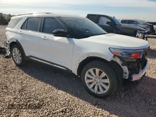 2024 Ford Explorer Limited with VIN 1FMSK7FH8RGA81550, listed as a Copart auction lot 85317804 with 3,258 mi miles and Salvage Title. Bid and sale history available at carsss.com. Image 4.