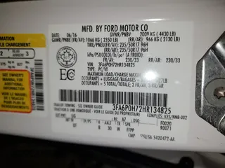 2017 Ford Fusion SE z VIN 3FA6P0H72HR134825, wystawiony jako Copart lot #43822975 z przebiegiem 201 642 mil mil oraz Szkoda całkowita • Salvage title. Historia ofert i sprzedaży dostępna na DreamBid. Obrazek 12.