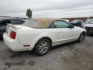 2006 Ford Mustang Standard with VIN 1ZVFT84N865110969, listed as a Copart auction lot 48632215 with 137,986 mi miles and Clean Title. Bid and sale history available at carsss.com. Image 3.