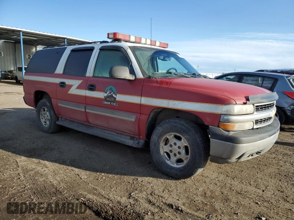 2005 Chevrolet Suburban LT with VIN 1GNFK16Z35J186982, listed as a Copart auction lot 50480945 with 106,974 mi miles and Salvage title. Bid and sale history available at DreamBid. Image 4.