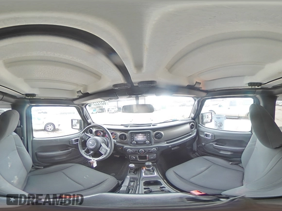 2018 Jeep Wrangler Sport S with VIN 1C4GJXAG0JW276564, listed as a Copart auction lot 85722374 with 58,049 mi miles and Salvage title. Bid and sale history available at DreamBid. Image 13.