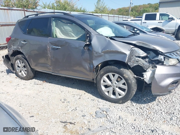 2011 Nissan Murano SV with VIN JN8AZ1MW8BW155298, listed as a IAAI auction lot 40313558 with 174,981 mi miles. Bid and sale history available at carsss.com. Image 6.