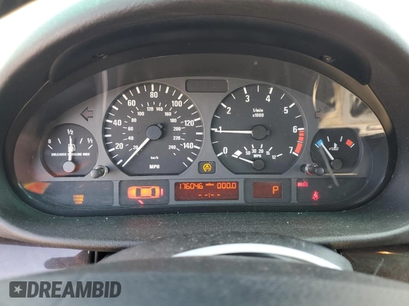 2002 BMW 3 Series 325i with VIN WBAEV33452KL75149, listed as a Copart auction lot 73056554 with 176,046 mi miles and Clean Title. Bid and sale history available at carsss.com. Image 9.
