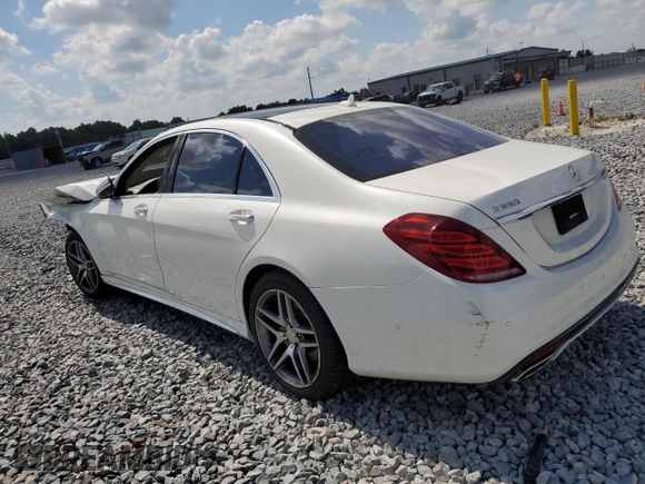 2015 Mercedes-Benz S 550 z VIN WDDUG8CB2FA170054, wystawiony jako Copart lot #57855355 z przebiegiem Nie podano mil oraz Szkoda całkowita • Salvage title. Historia ofert i sprzedaży dostępna na DreamBid. Obrazek 2.