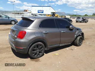 2016 FIAT 500X Trekking with VIN ZFBCFXCT7GP438562, listed as a Copart auction lot 60483465 with 160,991 mi miles and Salvage title. Bid and sale history available at DreamBid. Image 3.