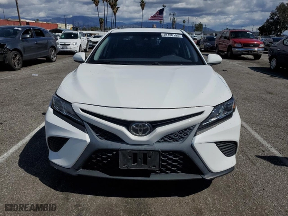 2019 Toyota Camry LE with VIN 4T1B11HK6KU837568, listed as a Copart auction lot 48730195 with 70,163 mi miles and Salvage Title. Bid and sale history available at carsss.com. Image 5.