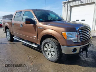 2012 Ford F-150 XL with VIN 1FTFW1ET3CFA36655, listed as a IAAI auction lot 41590578 with 167,587 mi miles. Bid and sale history available at carsss.com. Image 1.