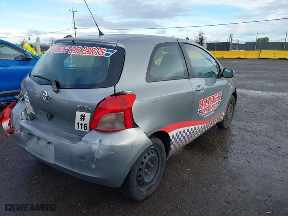 2007 Toyota Yaris with VIN JTDJT923575109042, listed as a IAAI auction lot 41786428 with 229,451 mi miles. Bid and sale history available at carsss.com. Image 4.
