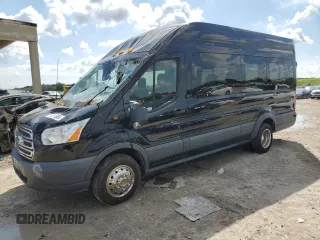 2016 Ford Transit XL z VIN 1FBVU4XG5GKA48634, wystawiony jako Copart lot #76111884 z przebiegiem 109 052 mil mil oraz Szkody całkowita. Historia ofert i sprzedaży dostępna na DreamBid. Obrazek 1.