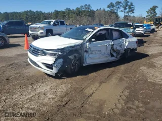 2021 Volkswagen Jetta SEL Premium with VIN 3VWG57BU7MM069096, listed as a Copart auction lot 46782925 with 0 mi miles and Salvage Title. Bid and sale history available at carsss.com. Image 1.
