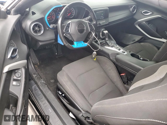 2019 Chevrolet Camaro 1LT with VIN 1G1FB3DS3K0132005, listed as a Copart auction lot 58252525 with 96,201 mi miles and Salvage title. Bid and sale history available at DreamBid. Image 8.