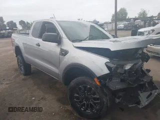 2020 Ford Ranger XL with VIN 1FTER1EHXLLA46177, listed as a IAAI auction lot 41915726 with 28,901 mi miles. Bid and sale history available at carsss.com. Image 1.