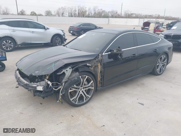 2019 Audi A7 Prestige with VIN WAUV2AF20KN130541, listed as a IAAI auction lot 41148193 with 54,323 mi miles. Bid and sale history available at carsss.com. Image 18.
