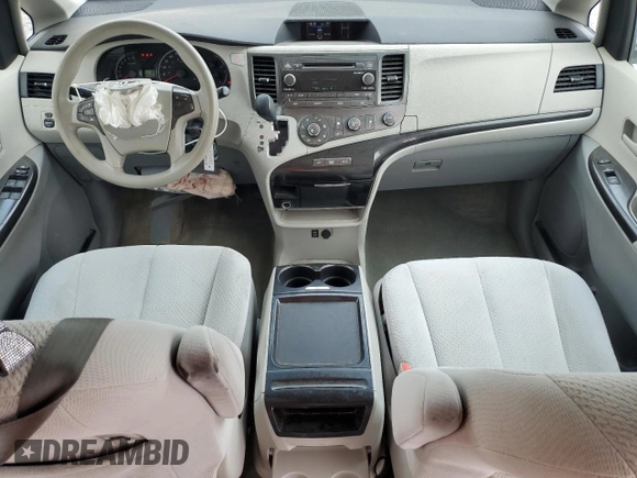 2011 Toyota Sienna LE AAS with VIN 5TDKK3DCXBS151601, listed as a Copart auction lot 53715635 with 264,672 mi miles and Salvage title. Bid and sale history available at DreamBid. Image 8.
