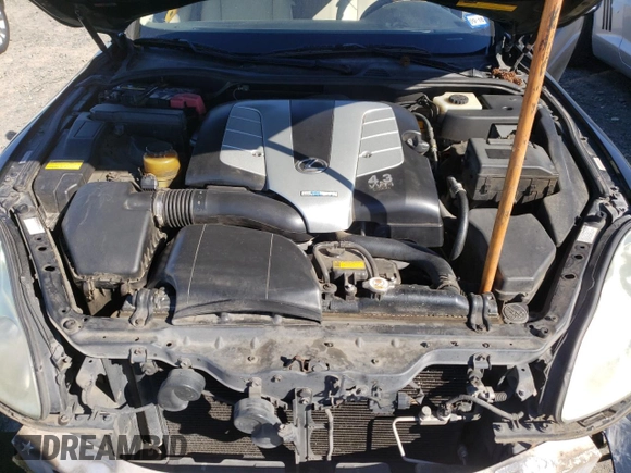 2002 Lexus SC 430 with VIN JTHFN48Y320007247, listed as a Copart auction lot 50337535 with 191,283 mi miles and Salvage title. Bid and sale history available at DreamBid. Image 11.