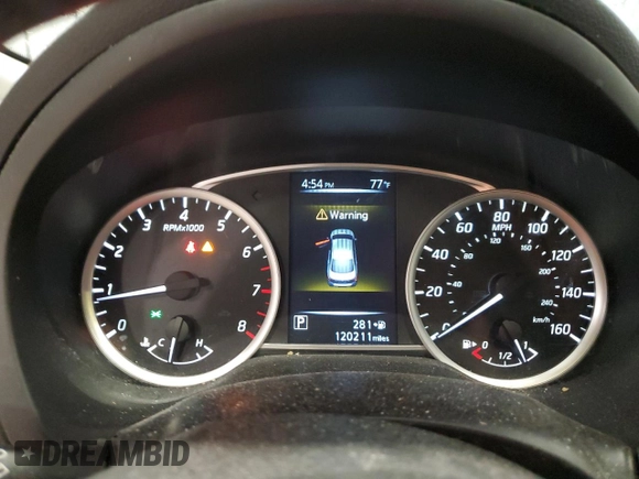 2017 Nissan Sentra SV with VIN 3N1AB7AP1HY333654, listed as a Copart auction lot 58399625 with 120,211 mi miles and Clean title. Bid and sale history available at DreamBid. Image 9.