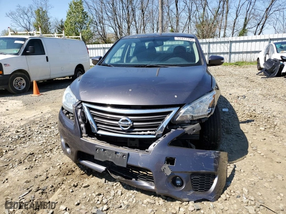 2015 Nissan Sentra S with VIN 3N1AB7AP6FY273366, listed as a Copart auction lot 53477195 with 117,433 mi miles and Salvage Title. Bid and sale history available at carsss.com. Image 5.
