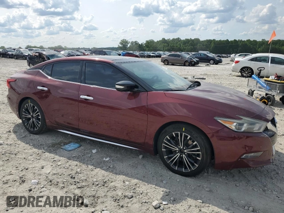 2017 Nissan Maxima Platinum with VIN 1N4AA6AP4HC437645, listed as a Copart auction lot 56557925 with 143,673 mi miles and Salvage title. Bid and sale history available at DreamBid. Image 4.