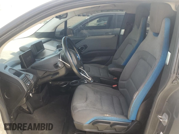 2017 BMW i3 with VIN WBY1Z8C30HV891273, listed as a Copart auction lot 58268495 with 136,735 mi miles and Salvage title. Bid and sale history available at DreamBid. Image 7.