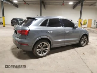 2016 Audi Q3 Premium Plus with VIN WA1EFCFS9GR001808, listed as a Copart auction lot 48001405 with 20,218 mi miles and Salvage Title. Bid and sale history available at carsss.com. Image 3.