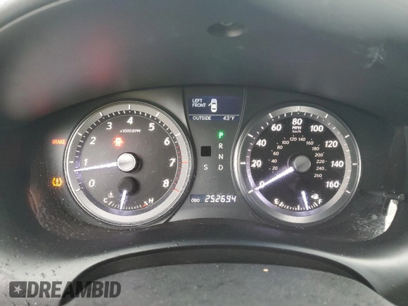 2010 Lexus ES 330 with VIN JTHBK1EG3A2352489, listed as a Copart auction lot 52097905 with 25,269 mi miles and Salvage Title. Bid and sale history available at DreamBid. Image 9.