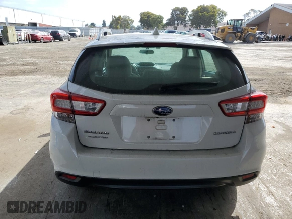 2019 Subaru Impreza Premium с VIN 4S3GTAD63K3725880, выставлен на аукционе Copart как лот 59520805 с пробегом 57 397 миль миль и Списание • Salvage title. История ставок и продаж доступна на DreamBid. Изображение 6.