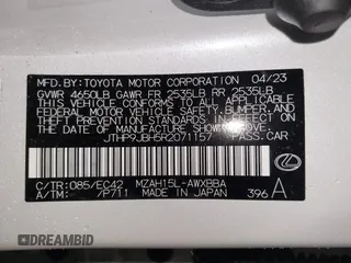 2024 Lexus UX 250h Premium z VIN JTHP9JBH5R2071157, wystawiony jako IAAI lot #42314505 z przebiegiem 15 803 mil mil oraz . Historia ofert i sprzedaży dostępna na DreamBid. Obrazek 9.