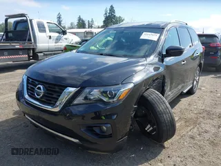 2019 Nissan Pathfinder SV with VIN 5N1DR2MM4KC579118, listed as a IAAI auction lot 42147973 with 64,597 mi miles. Bid and sale history available at carsss.com. Image 17.