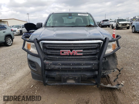 2019 GMC Canyon 2WD with VIN 1GTG5BEN1K1287491, listed as a Copart auction lot 73237044 with 86,647 mi miles and Salvage Title. Bid and sale history available at carsss.com. Image 5.