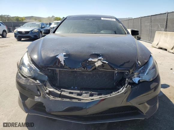 2015 Mercedes-Benz E-Class E 400 with VIN WDDKJ6FB6FF296638, listed as a Copart auction lot 49444685 with 51,109 mi miles and Salvage Title. Bid and sale history available at carsss.com. Image 5.