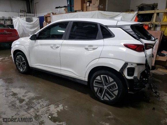 2022 Hyundai Kona Electric Limited with VIN KM8K53AG4NU147442, listed as a Copart auction lot 42278803 with 5,071 mi miles. Bid and sale history available at carsss.com. Image 2.