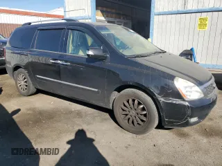 2012 Kia Sedona EX with VIN KNDMH4C75C6436757, listed as a Copart auction lot 76171674 with 163,404 mi miles and Clean Title. Bid and sale history available at carsss.com. Image 4.