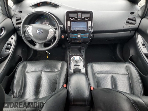 2013 Nissan LEAF SL with VIN 1N4AZ0CP9DC413421, listed as a Copart auction lot 54562415 with 84,490 mi miles and Salvage title. Bid and sale history available at DreamBid. Image 8.