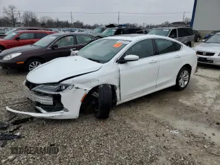 2016 Chrysler 200 Limited with VIN 1C3CCCAB5GN120478, listed as a Copart auction lot 45036665 with 0 mi miles and Non Repairable. Bid and sale history available at carsss.com. Image 1.
