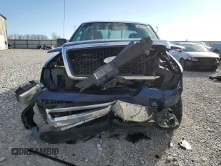 2007 Ford F-150 STX with VIN 1FTRX12W17FA68454, listed as a Copart auction lot 50409485 with 256,600 mi miles and Salvage Title. Bid and sale history available at DreamBid. Image 5.