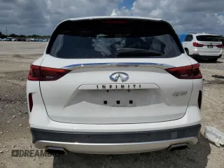 2019 Infiniti QX50 LUXE with VIN 3PCAJ5M15KF133245, listed as a Copart auction lot 50792395 with 36,246 mi miles and Salvage Title. Bid and sale history available at carsss.com. Image 6.
