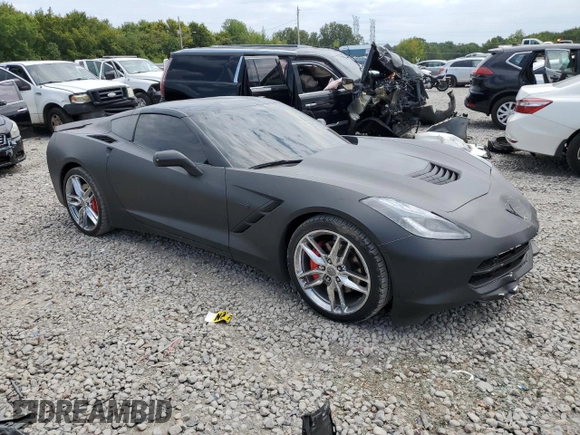 2016 Chevrolet Corvette 2LT with VIN 1G1YD2D74G5104720, listed as a Copart auction lot 70192474 with 34,686 mi miles and Salvage Title. Bid and sale history available at carsss.com. Image 4.